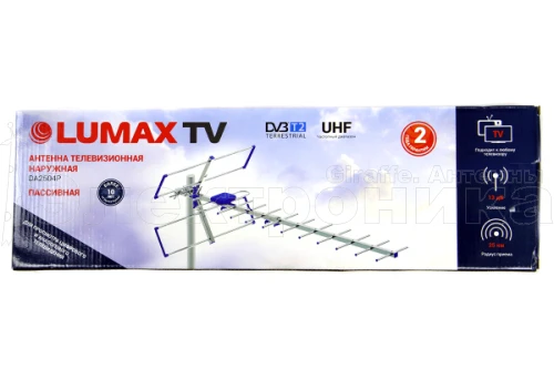 Антенна Lumax DA2504P пассивная, 470-806 МГц, LTE фильтр, Ку=13 дБ купить в г.Крым