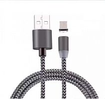 кабель usb 2a магнитный орбита mg-81 (iphone5/6/7) 1м/500  фото