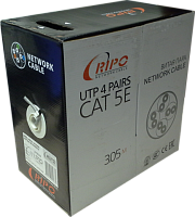 кабель для компьютерных сетей  ripo   utp4cat5e 24awg cca ripo(2*305m)  за 1 метр  фото